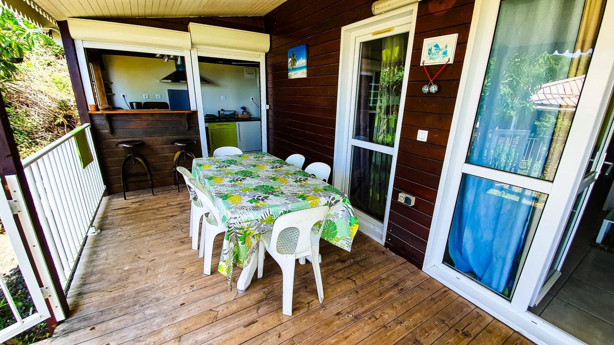 Bungalow Confortable Avec Vue Mer A Bouillante Villa Exterior photo